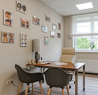 bureau de la clinique Art'N Hair