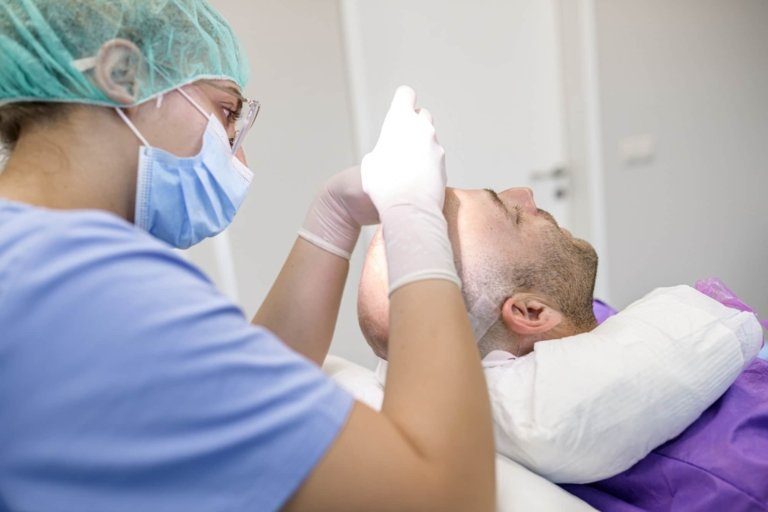 implantation des greffons