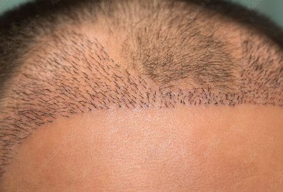 greffons de greffe de cheveux