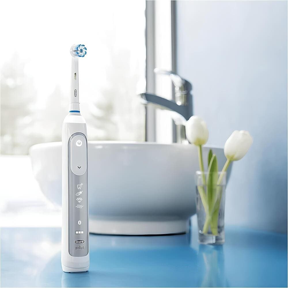 Brosse à dents électrique rechargeable Oral-B Genius 8000 recommandée par la clinique BCN