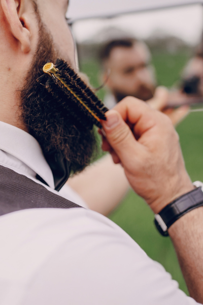brosse à barbe