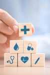 dés représentant la santé