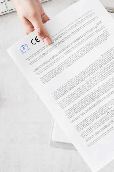 document avec marquage CE