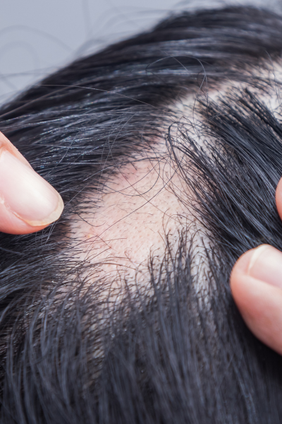 recidive de la maladie pelade / alopecie areata
